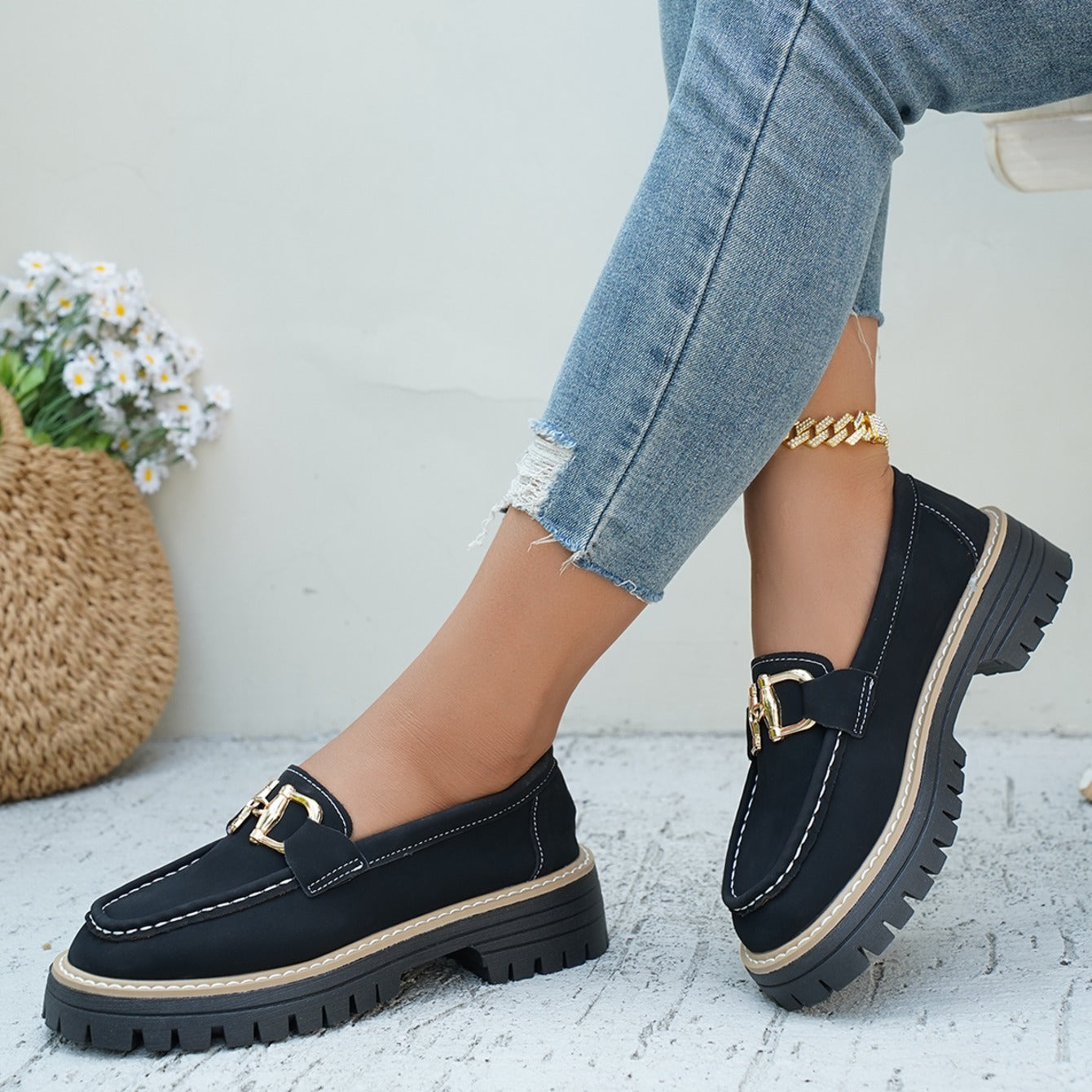Olivia Platform Loafers