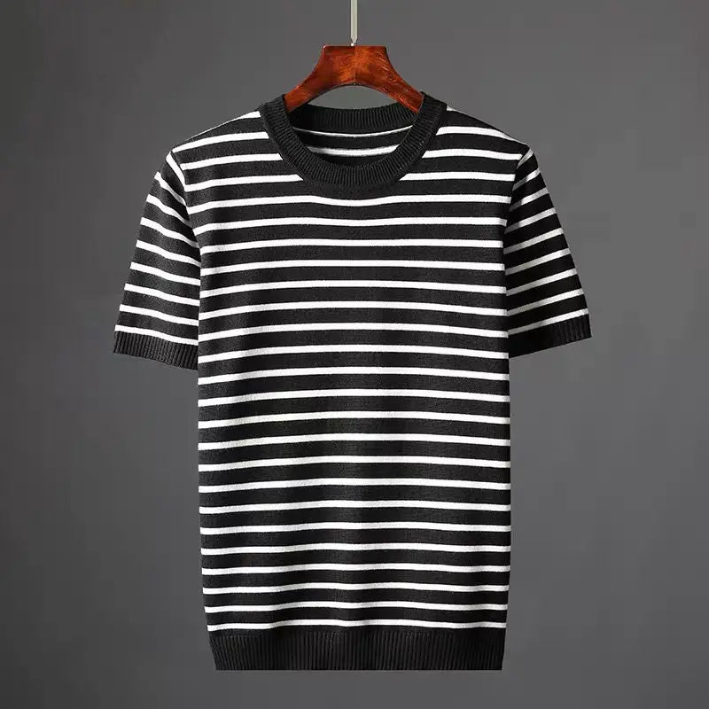 Marco Stripe Knit Tee