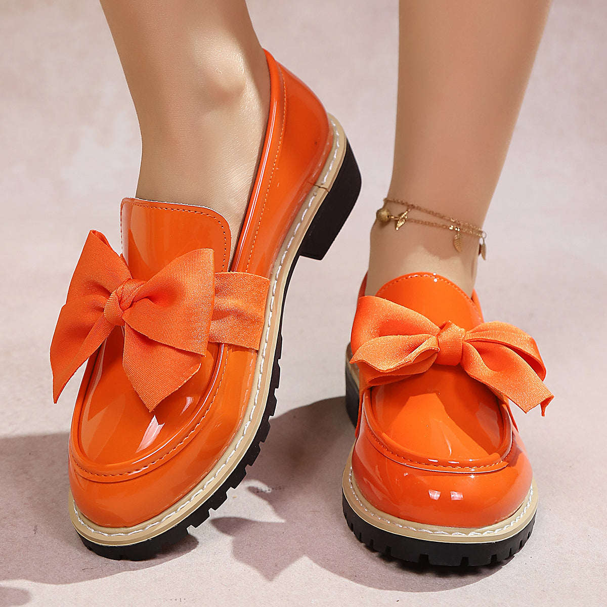 Harper Bow Loafers