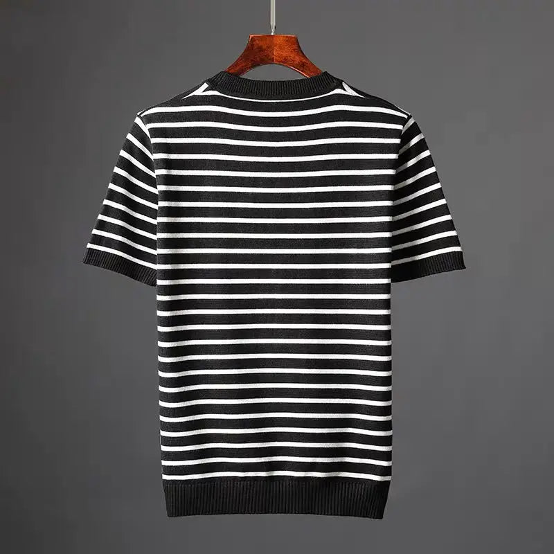 Marco Stripe Knit Tee
