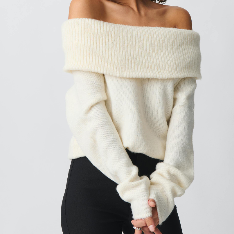 Grace Off-The-Shoulder Sweater