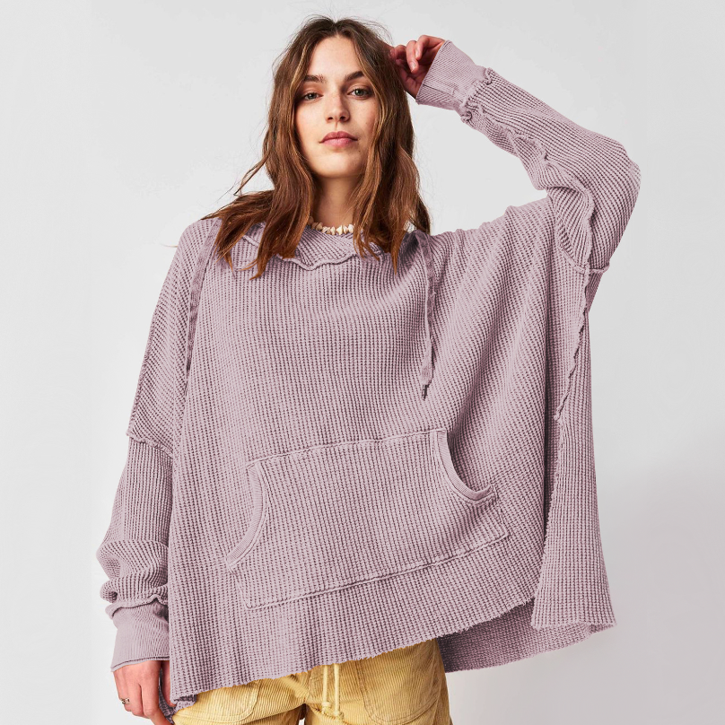 Alina Waffle Hoodie