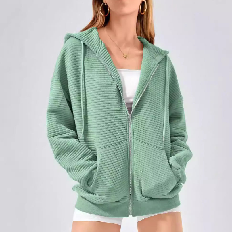 Celine Zip-Up Hoodie