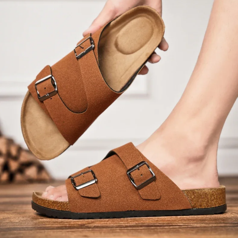 Canyon Walk Suede Sandals