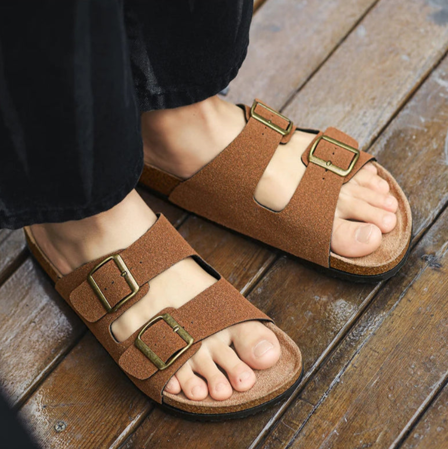 Stoneway Suede Sandals