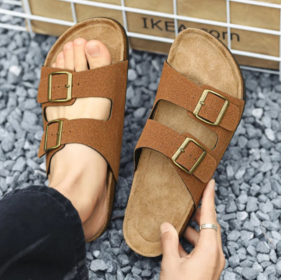 Stoneway Suede Sandals