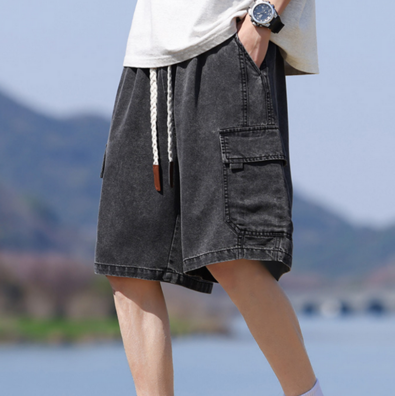 Carter Baggy Denim Shorts