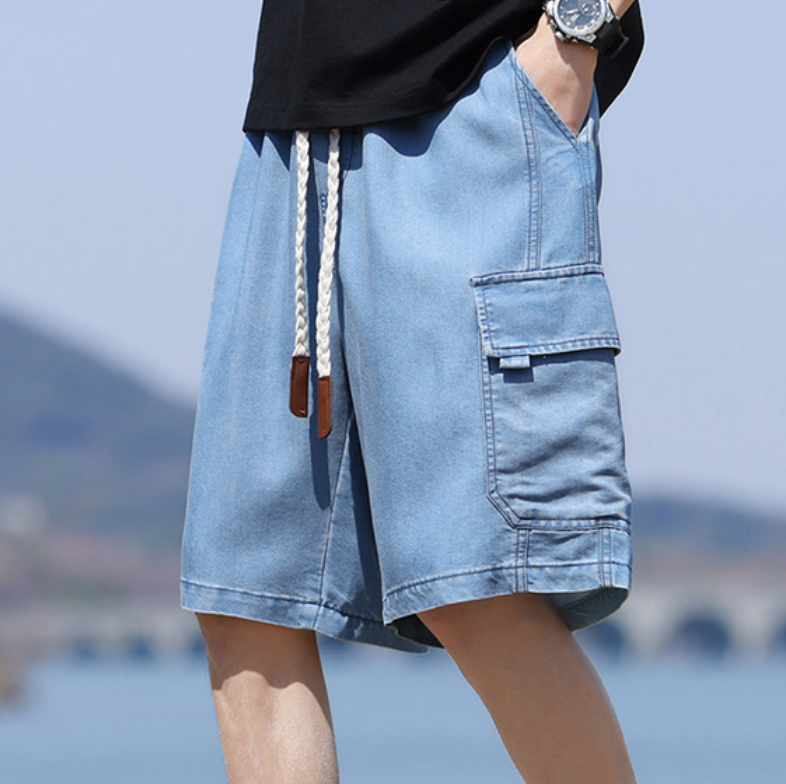 Carter Baggy Denim Shorts