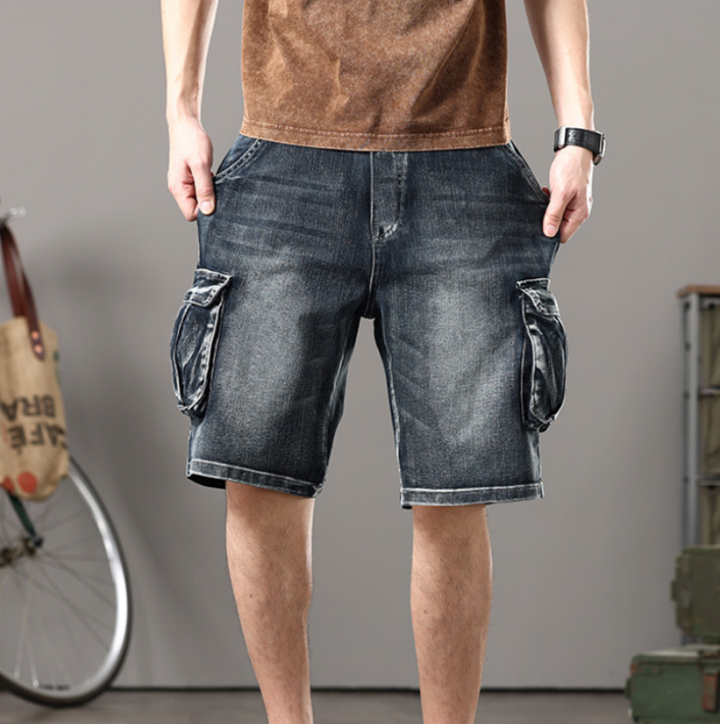 Rugged Stone Washed Shorts