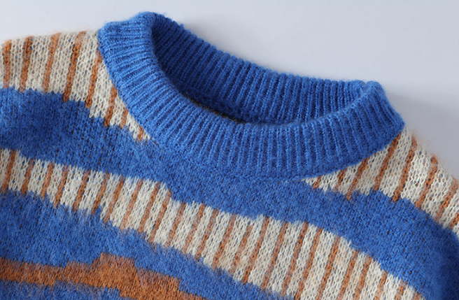 Varsity Knit Sweater