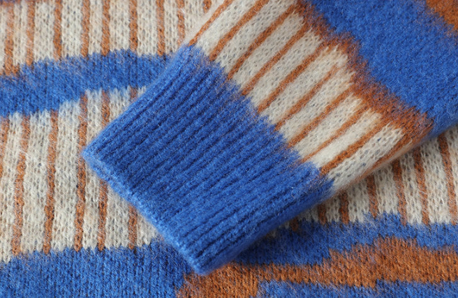 Varsity Knit Sweater