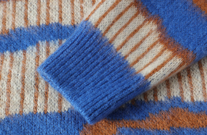 Varsity Knit Sweater