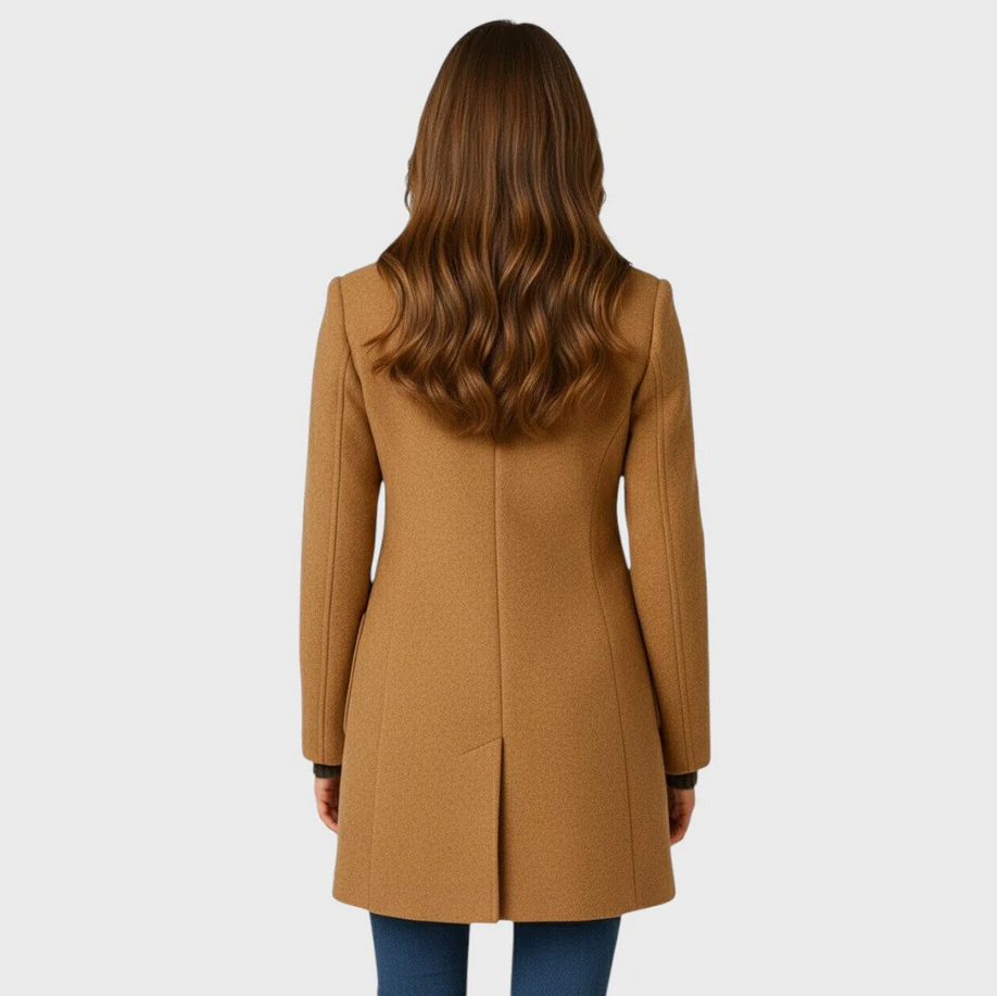 Evelyn Mid-Length Button Coat