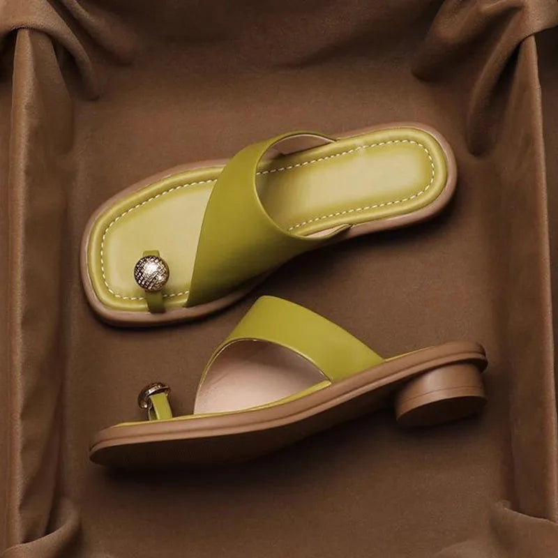 Roxy Leather Sandals