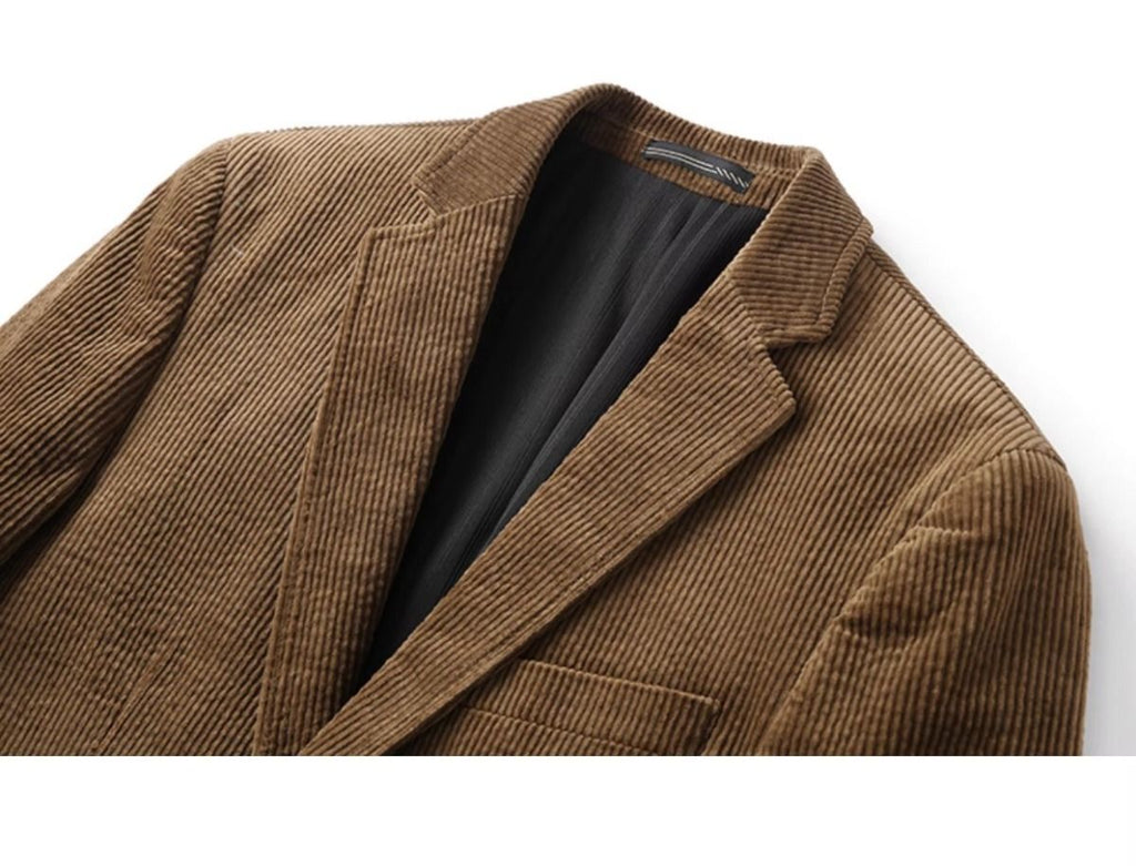 Corduroy Edge Blazer
