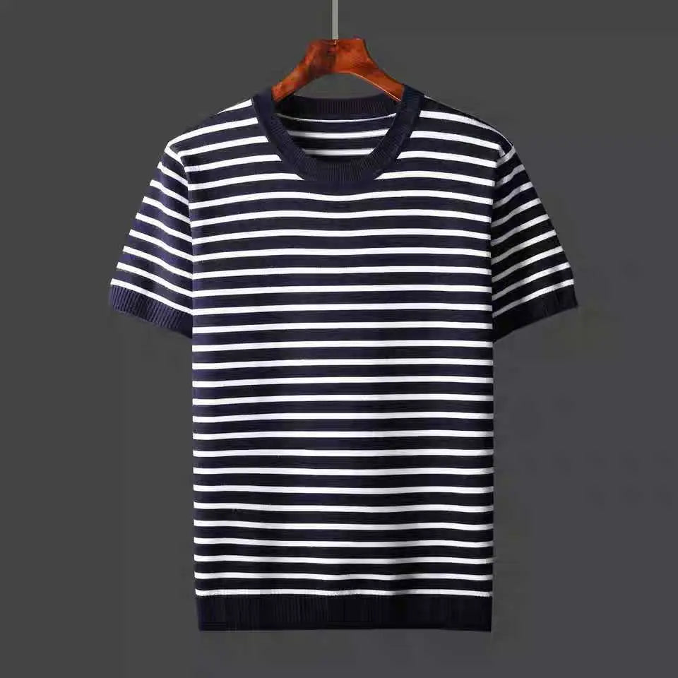 Marco Stripe Knit Tee
