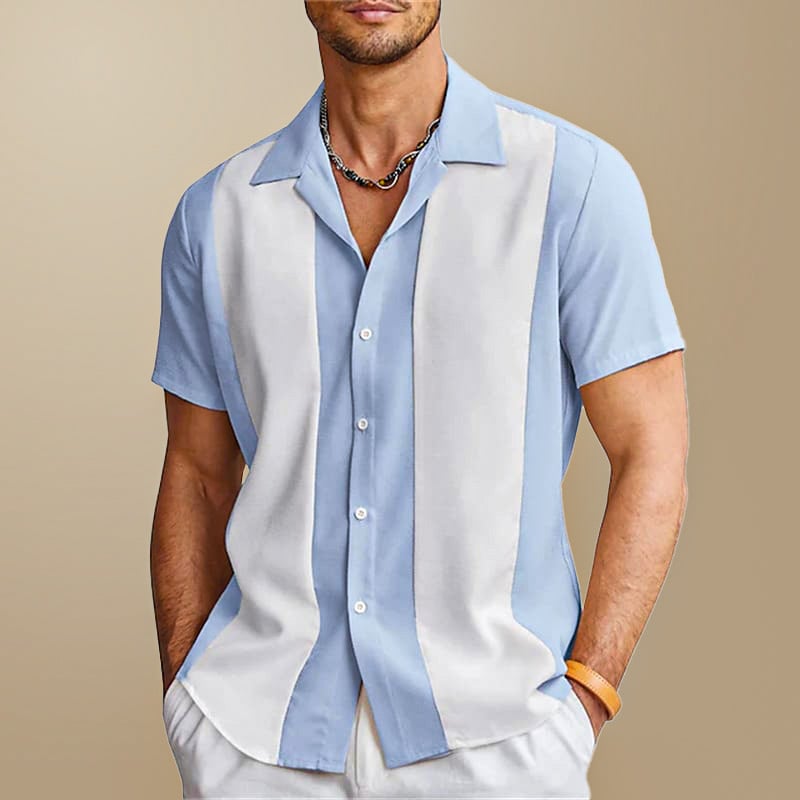 Coastal Stripe Sleeve Shirt